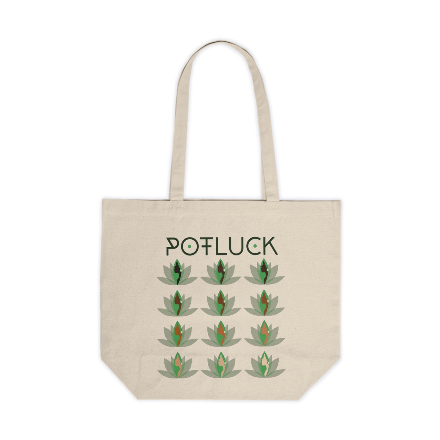 Copy of Potluck Canvas Shopping Tote