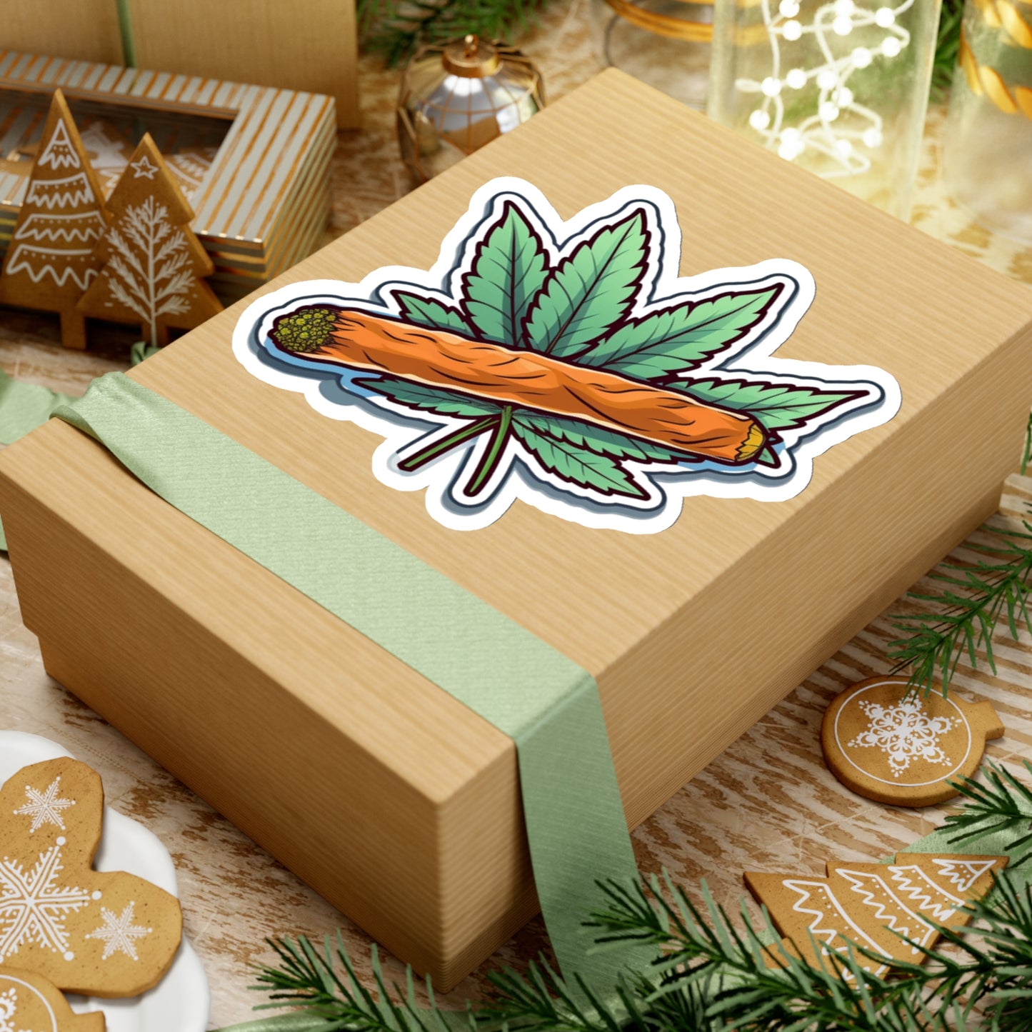 Cannabis Blunt Sticker