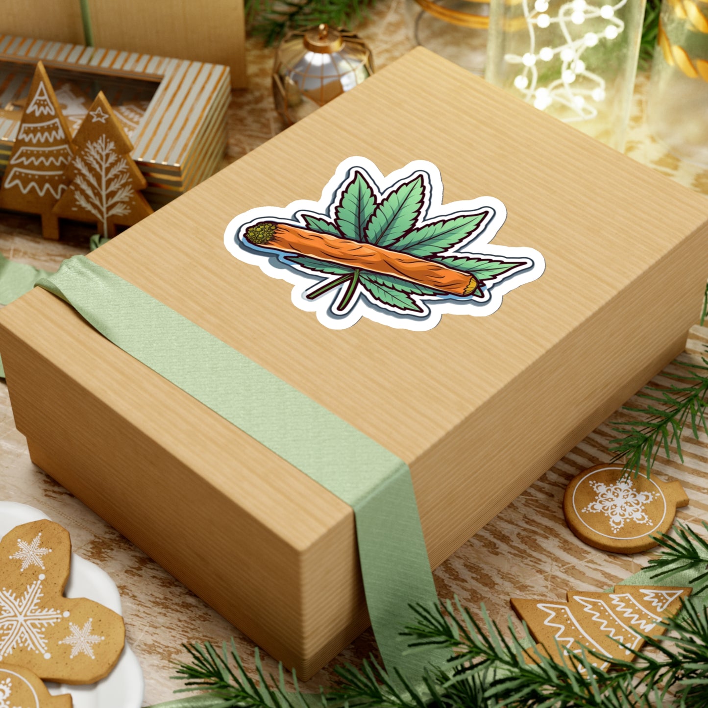 Cannabis Blunt Sticker