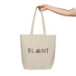 Blunt Canvas Shopping Tote