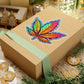 Colorful Cannabis Leaf Sticker
