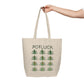 Copy of Potluck Canvas Shopping Tote