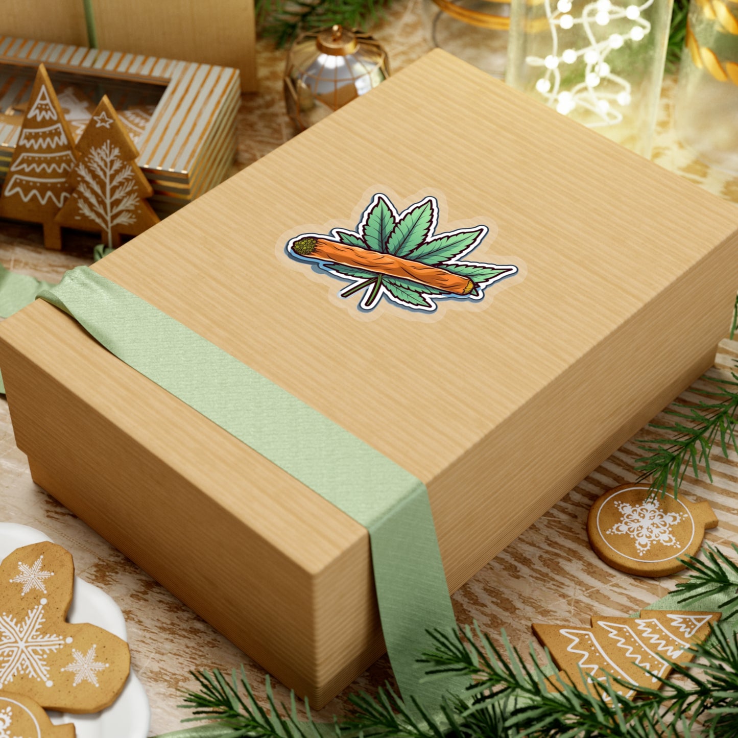 Cannabis Blunt Sticker