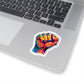 Colorful Power Fist Sticker - Pop Art Style