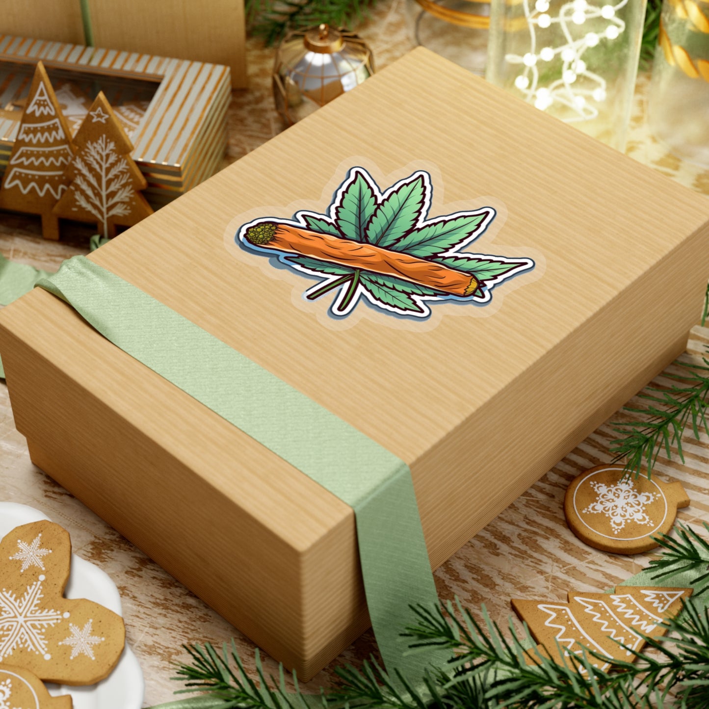 Cannabis Blunt Sticker