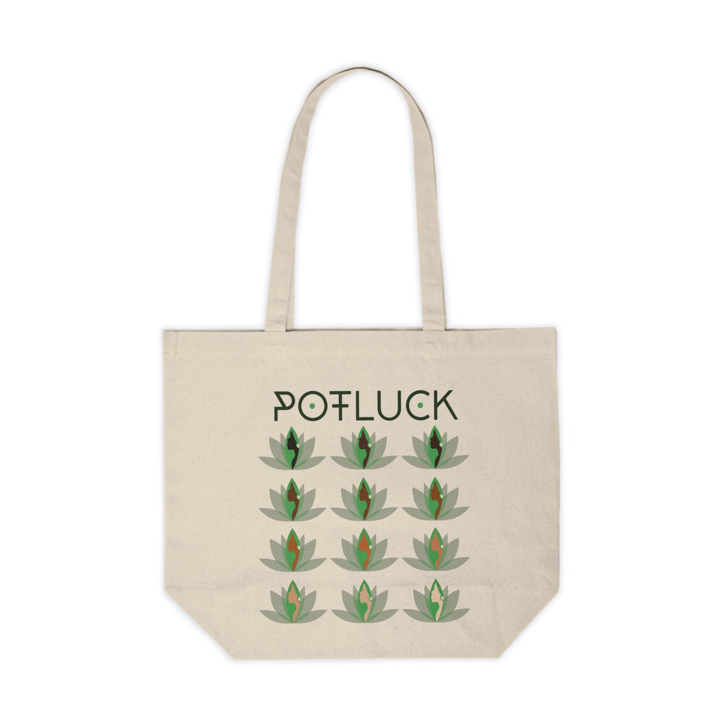Copy of Potluck Canvas Shopping Tote