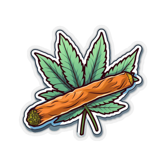 Cannabis Blunt Sticker