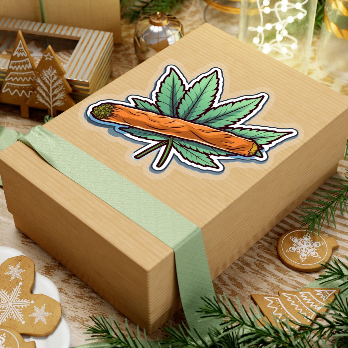 Cannabis Blunt Sticker